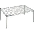 Nexel Nexelate Silver Epoxy Wire Dunnage Rack, 36W x 21D x 14H P2136EP